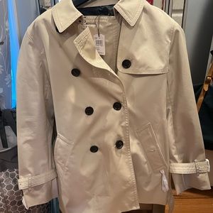 Beige COACH Trench Coat